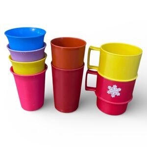 Vintage Tupperware Cups and Mugs